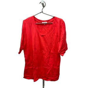 Active Basic Neon Coral Tee